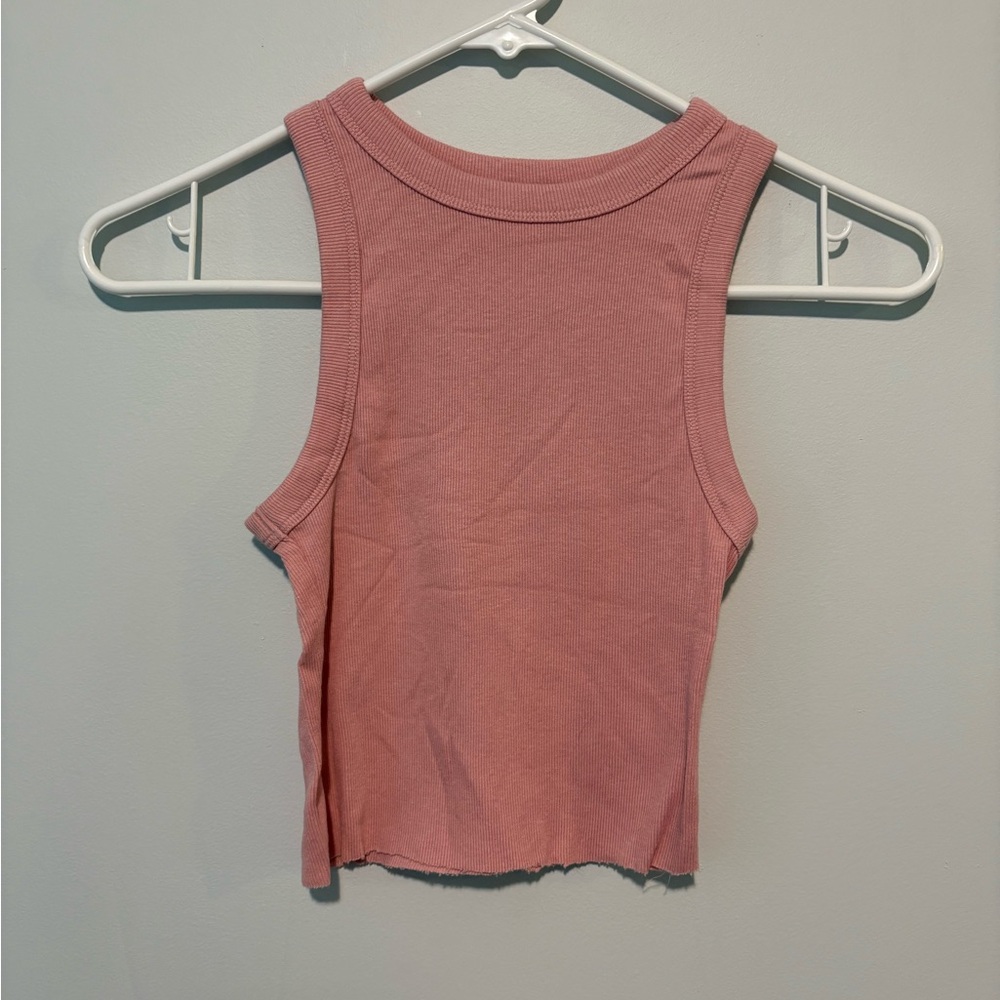 Pink Sleeveless Women's Top